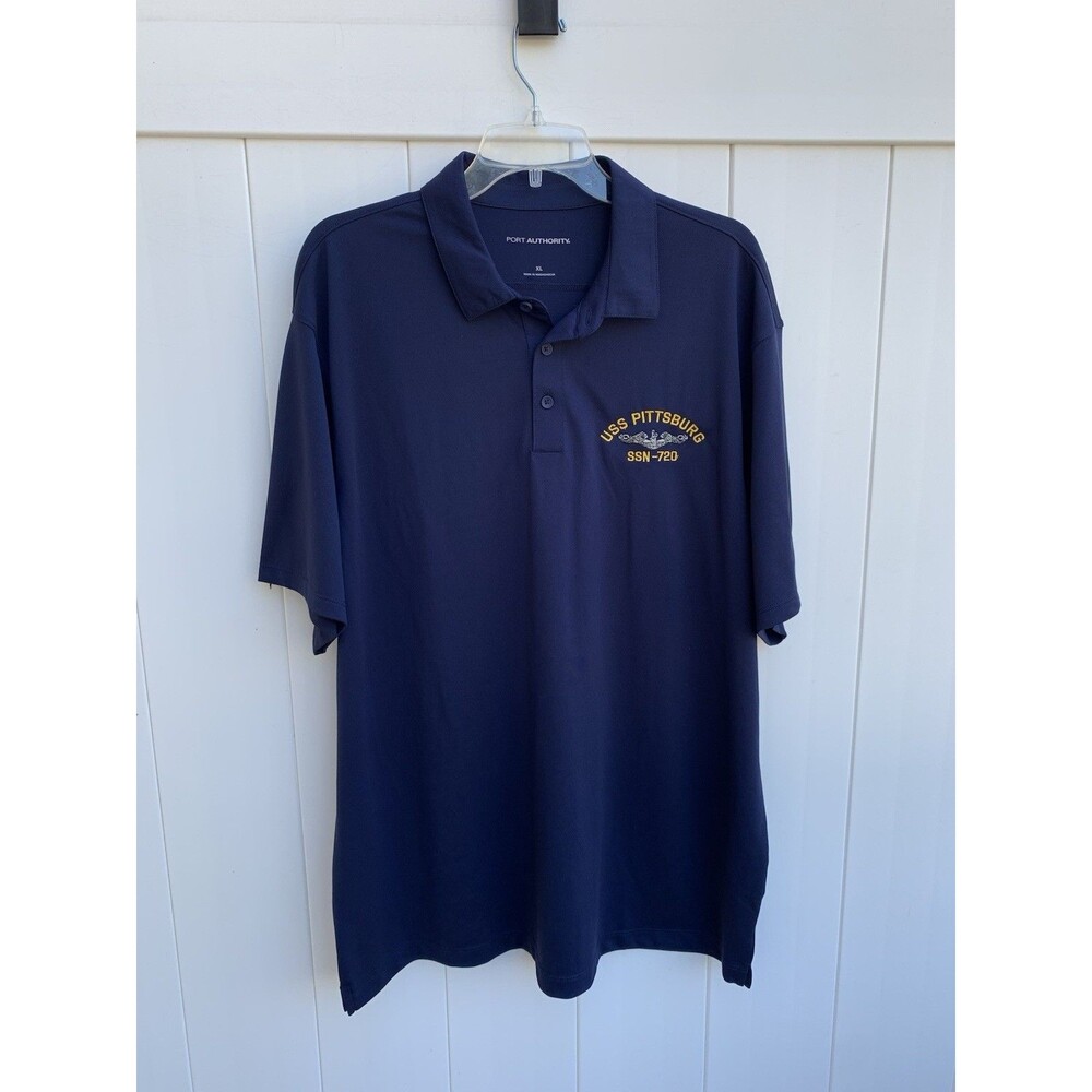 USS Pittsburg SSN 720 Submarine Shirt Adult XL Polo Civil War